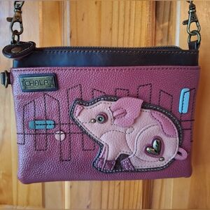 Chala Pink Pig Crossbody Bag
